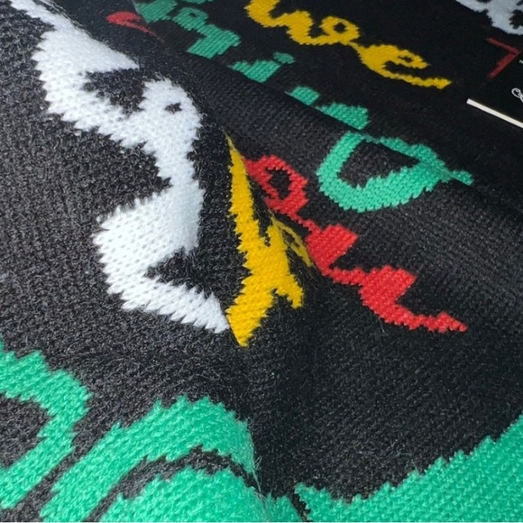 Threadbare Plus Christmas Gherkin Women's Crew-Neck Knit
Sweater In Black 12US - Picture 7 of 15